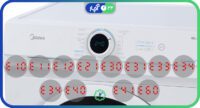 لیست ارورهای ماشین لباسشویی مدیا