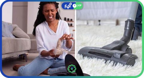 علت بوی سوختگی یا گرم شدن بیش از حد جاروبرقی