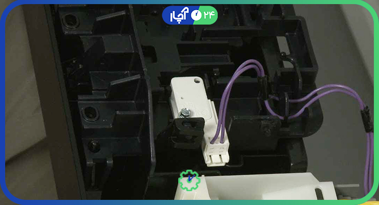 خرابی قفل یا سوئیچ درب ظرفشویی ال جی